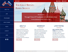 Tablet Screenshot of gbrussia.org